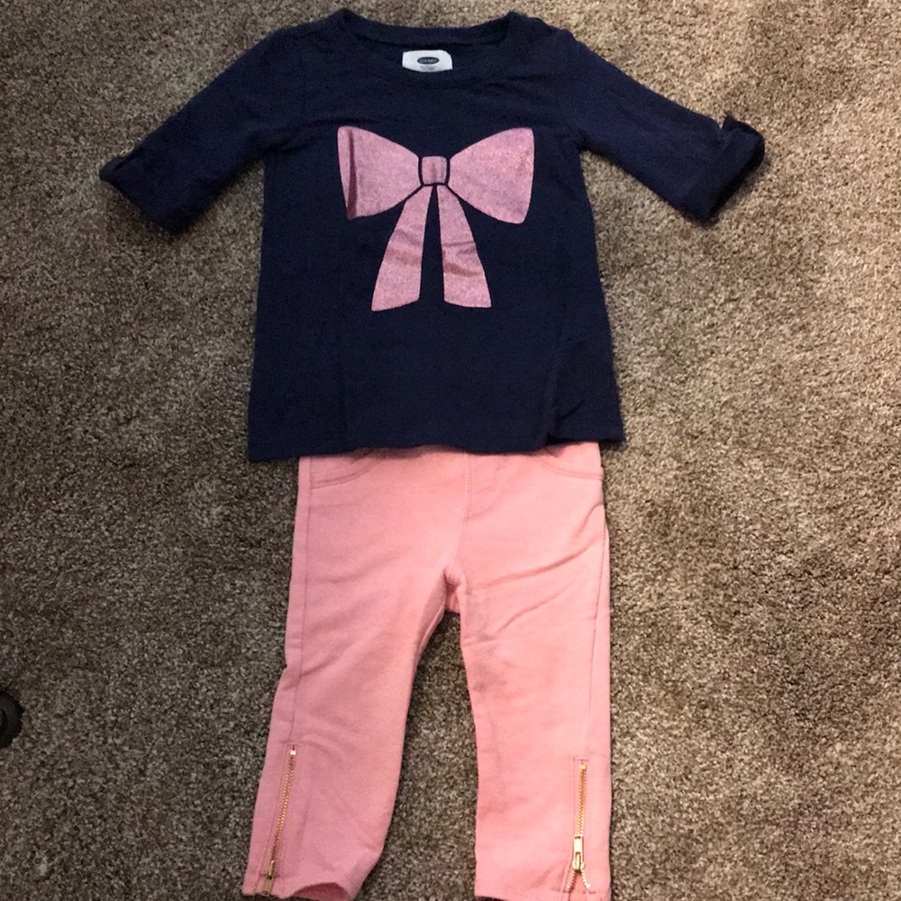 Old Navy bow outfit